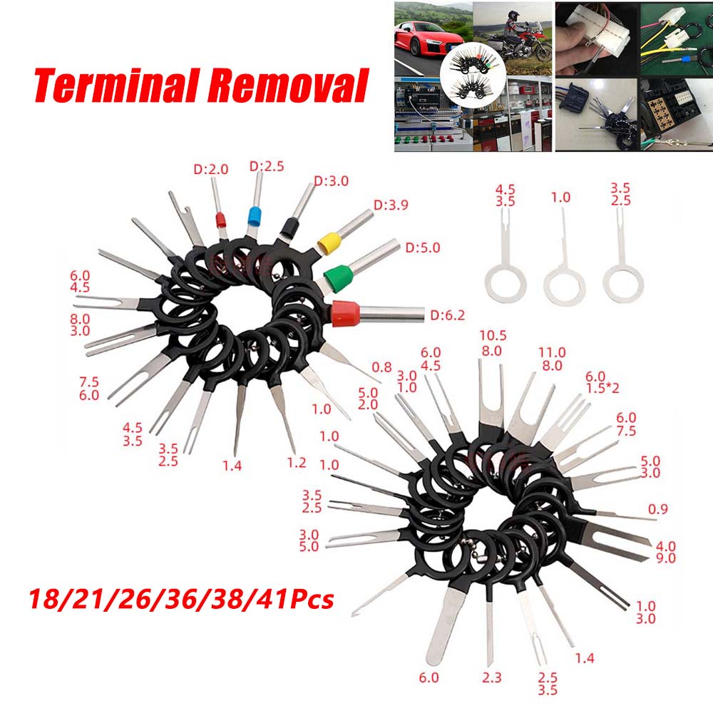 Bộ Dụng Cụ Tháo Gỡ Dây Điện Xe Hơi 18 / 21 / 26 / 36 / 38 / 81