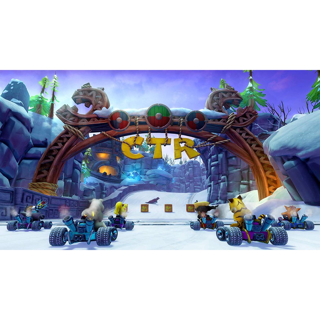 [Mã ELMS05 giảm 5% đơn 300k]Đĩa game Crash Team Racing Nitro-Fueled CTR - PS4 PS5