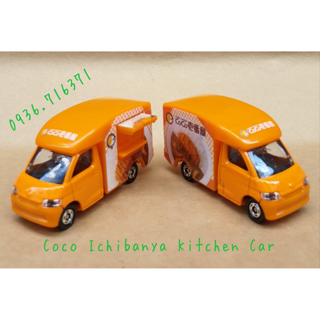 Mô hình xe bán cơm cà ri tomica Nhật bản