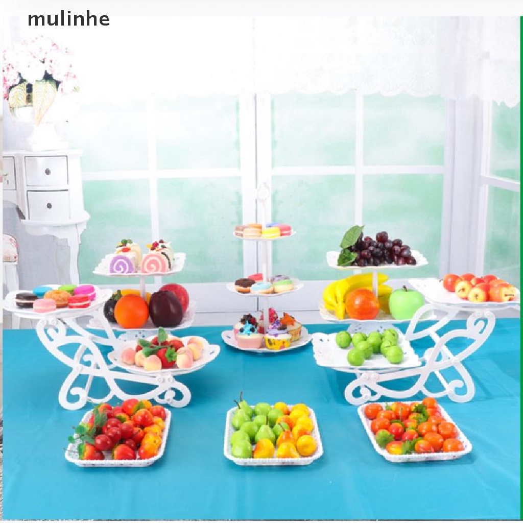 Set 1 / 2 Giá Đỡ Bánh Cupcake / Snack / Trái Cây Ba Tầng Sáng Tạo