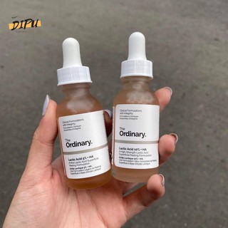 Tinh chất The Ordinary Lactic Acid + HA cấp nước, sáng mịn da