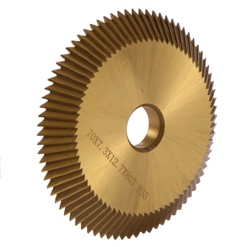 1 Lưỡi Cưa Máy Mạ Titan 70X7.3X12.7Mm 80T Hss