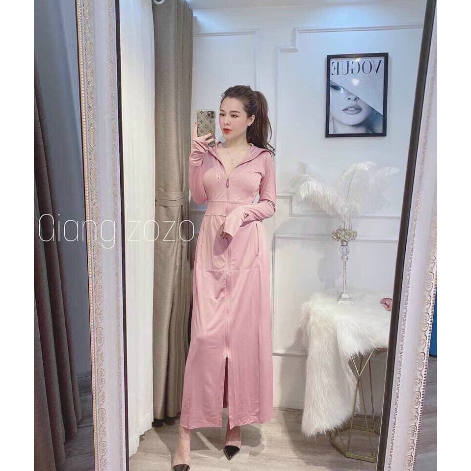 ÁO CHỐNG NẮNG DÀI, COTTON LƯỚI NGĂN TIA UV made in Viet Nam