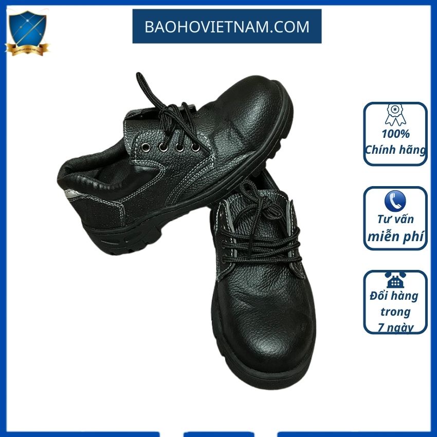 Giày bảo hộ lao động A2 Nhật Quang mũi giày bọc thép chống đinh, đế cao su chống trượt | BigBuy360 - bigbuy360.vn