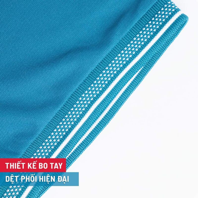 Áo Polo Nam Thể Thao Star Livan Sport Mát Lạnh Thoáng Khí Xanh Đậm