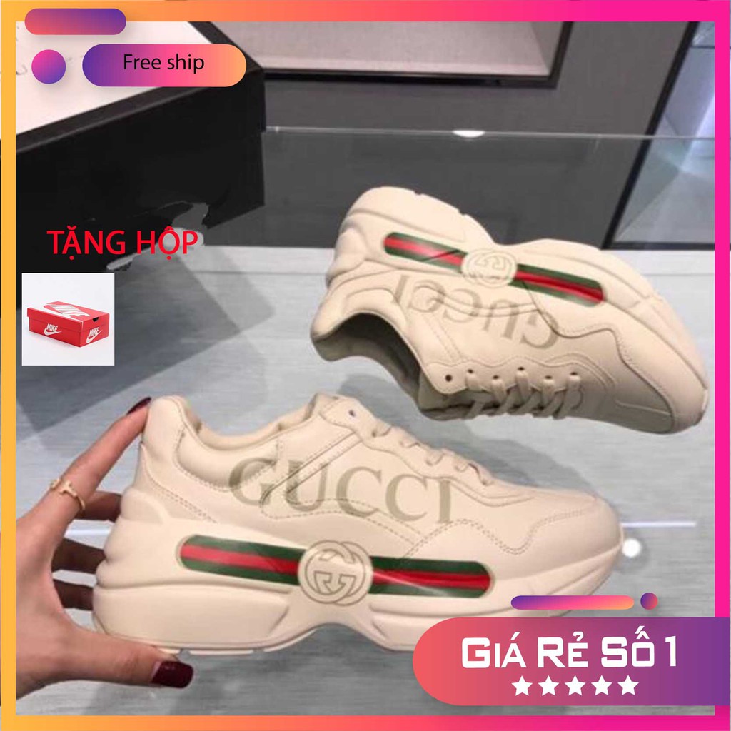 Giày gc Nam Nữ Cực Hot Trend 2021 Đủ Size Sẵn Kho sneker tôn đế tăng chiều cao  tôn giáng