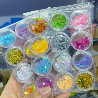 Nhũ hình hạt gạo ( set 12 ô  )