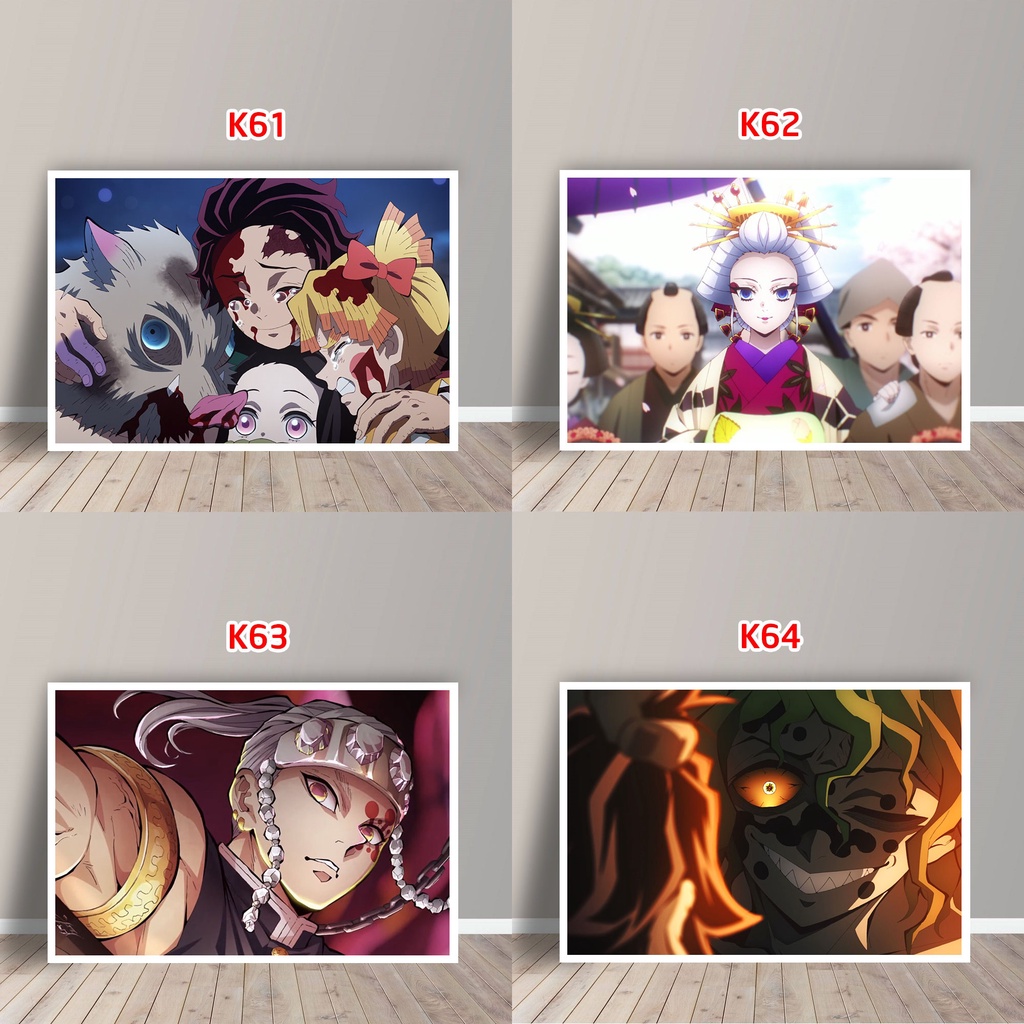 Tấm Postcard Cao Cấp Anime Kimetsu No YaiBa