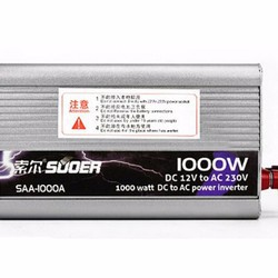 Bộ đổi điện 1000w 12V Sang 220V . SUOER SAA - 1000A