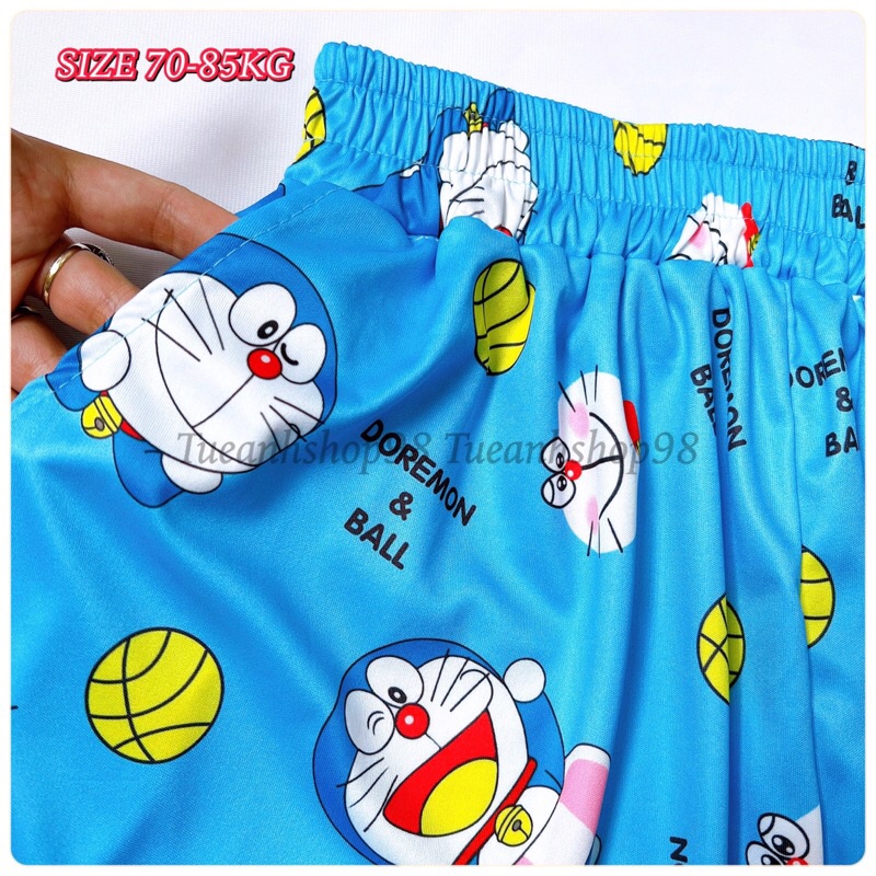 [Mẫu Mới Bigsize 70-85KG] Quần Short Lửng Cartoon Unisex - Quần cute mặc nhà -QUẦN ĐÙI HOẠT HÌNH nam nữ phom rộng