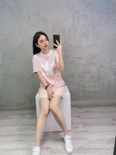 [Full tag code] Váy Adidas hoạ tiết loang 2020