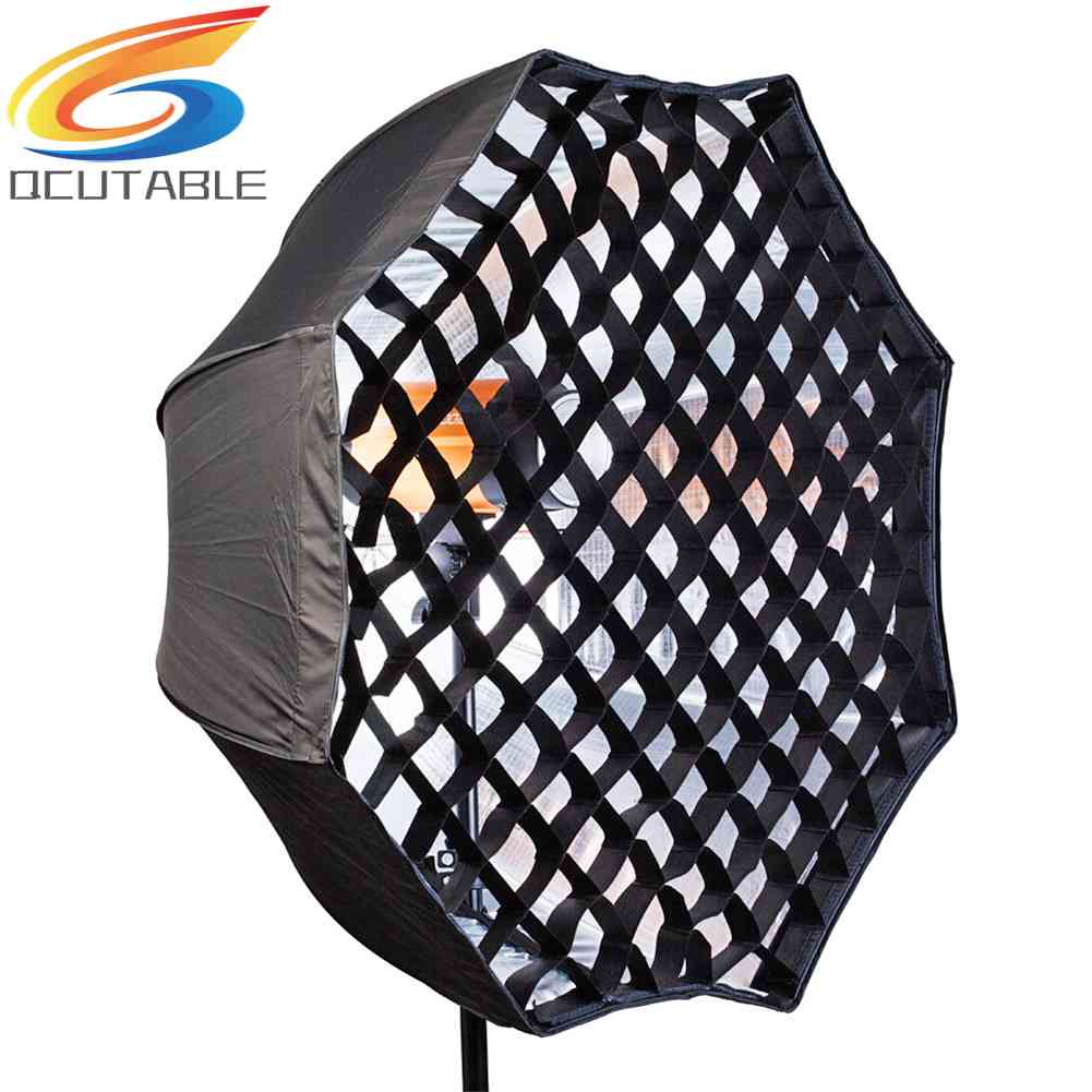 Ô Dù 80cm / 32inch Hình Bát Giác Lưới Tổ Ong Làm Phụ Kiện Chụp Ảnh Nghệ Thuật
