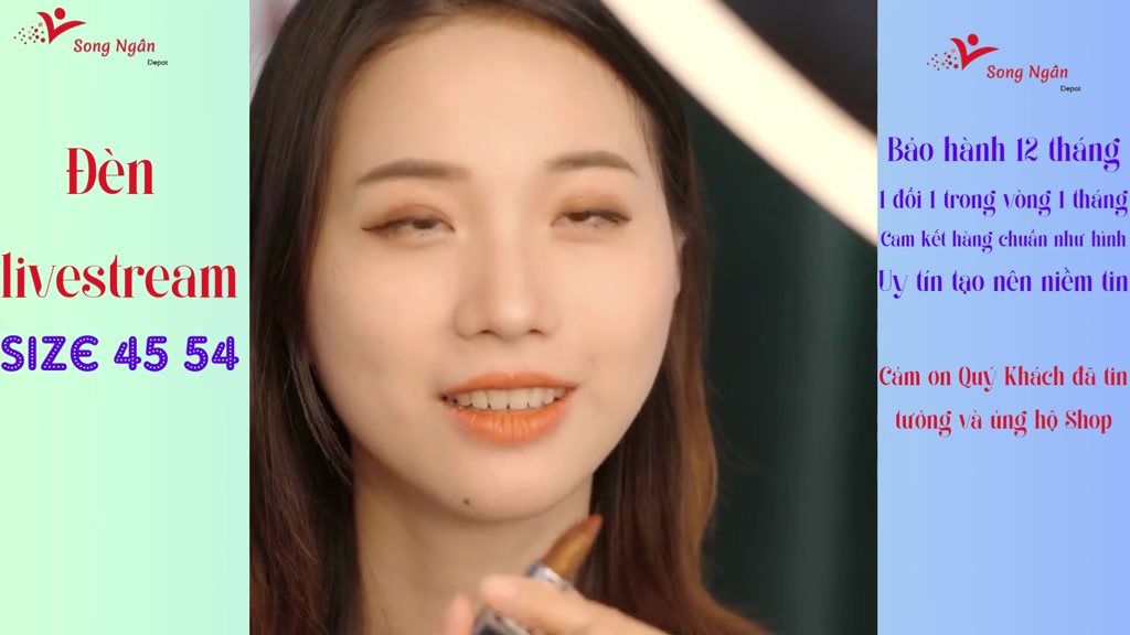 Đèn livestream 45 56 cm 3 kẹp 3 chế độ sáng kèm điều khiển và Chân 2m1 cao cấp hỗ trợ chụp ảnh video livestream bán hàng | BigBuy360 - bigbuy360.vn
