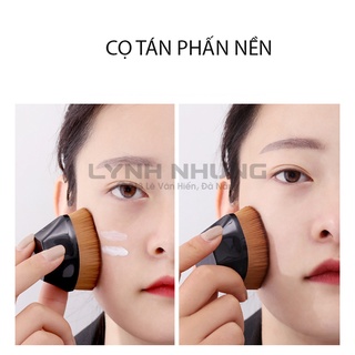 Cọ đánh phấn nền MYON thân lùn cán màu đen