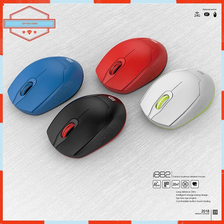 Chuột Máy Vi Tính Laptop Không Dây  Mouse Wireless FD - I882 Chuột Máy Tính Văn Phòng