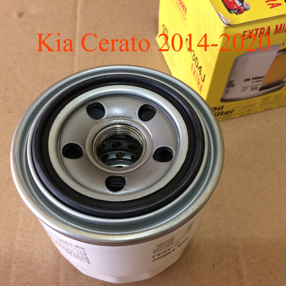Lọc nhớt Kia Cerato 2014, 2015, 2016, 2017, 2018, 2019, 2020 26300-35503 hàng Nhật C304J