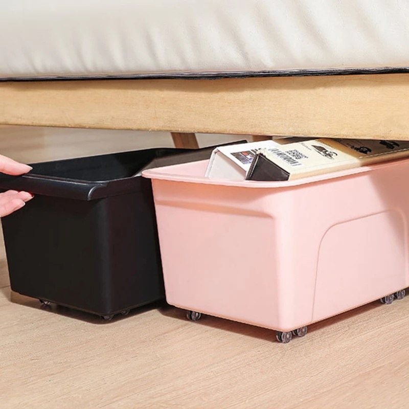 Set 4 Bánh Xe Mini Dán Tủ Quần Áo / Ngăn Kéo Không Gây Tiếng Ồn