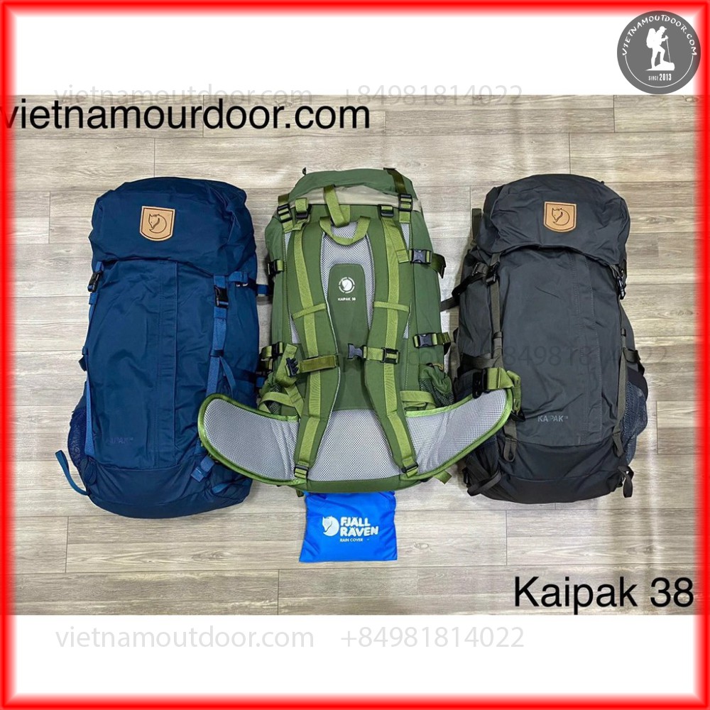 Balo Fjallraven Kaipak 38 hiking BẢO HÀNH TRỌN ĐỜI