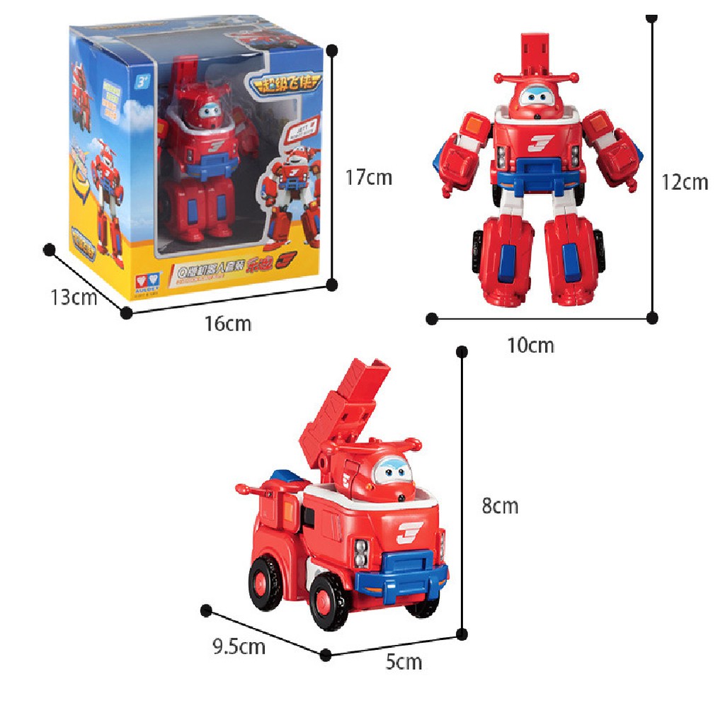 Mô hình super wings đội bay siêu đẳng máy bay Jet mini và Xe Cứu Hộ cỡ nhỏ đồ chơi trẻ em