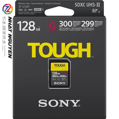 Thẻ Nhớ Sony TOUGH 128GB 300Mb/299MB/s C10 U3