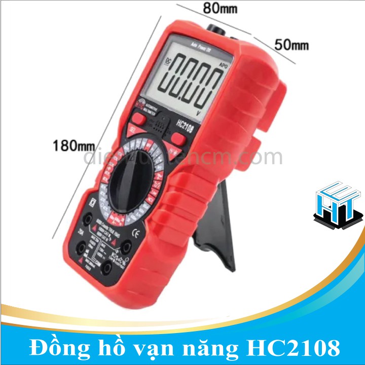 Đồng hồ vạn năng HC2108 chuyên dùng ngành Kỹ thuật ô tô - Điện tử