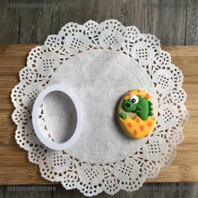 Set 8 Khuôn Nhựa Tạo Hình Khủng Long Độc Đáo Chuyên Dụng Làm Bánh Trang Trí