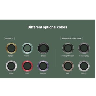 Viền Kim Loại Bảo Vệ Camera iPhone 11