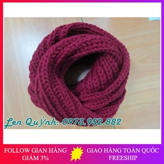 Khăn ống đan tay (cuộn 2 vòng)