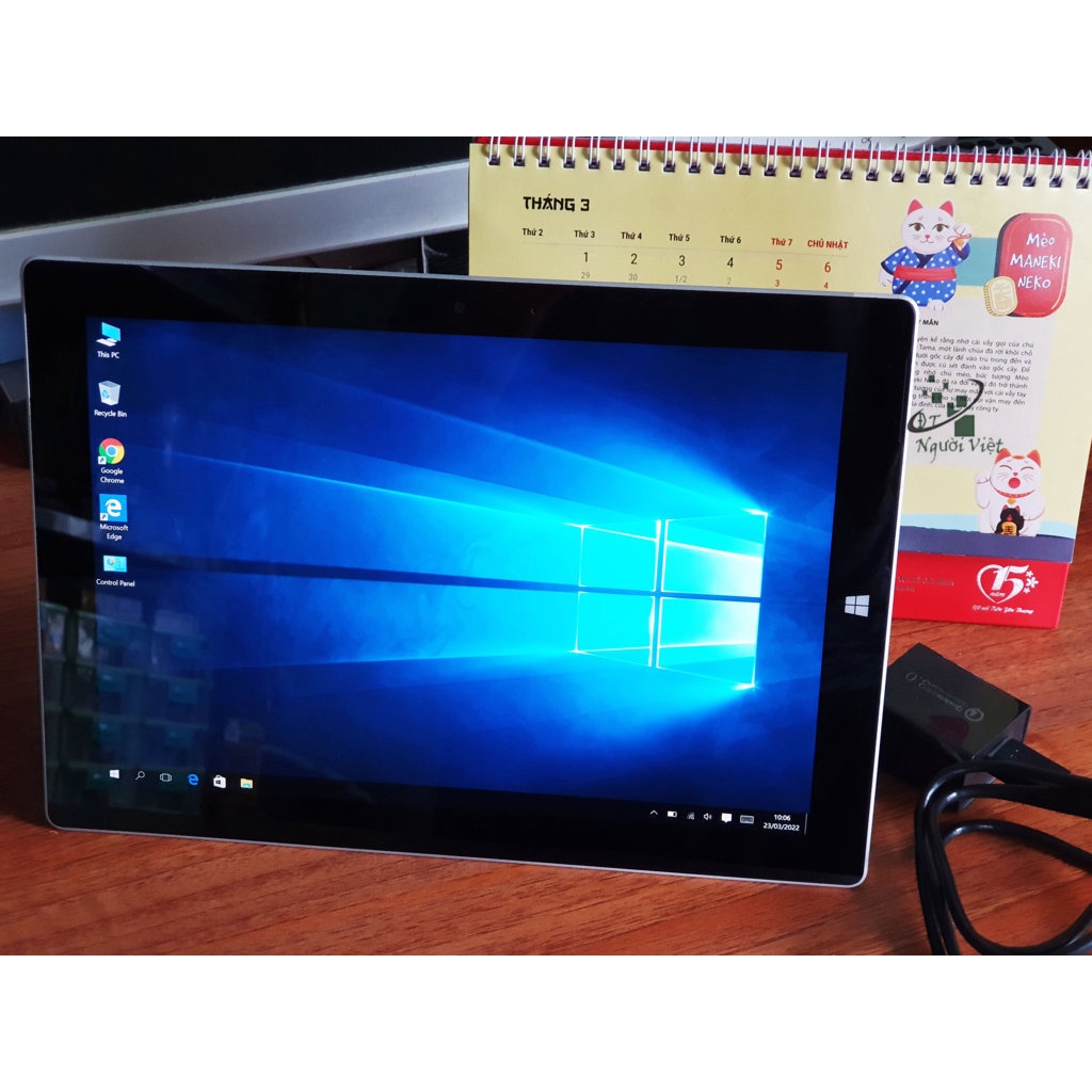 Laptop 2 trong 1 Surface 3 màn cảm ứng Full HD (Wifi + 4G LTE) Win 10 64bit