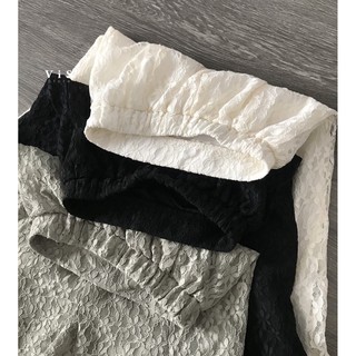 CHÂN VÁY MIDI REN NỮ