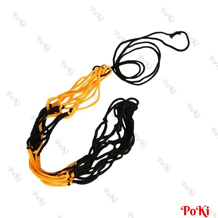 Túi lưới bóng đá đựng 1 quả bóng rổ, bóng chuyền, lưới đựng bóng tiện lợi - POKI