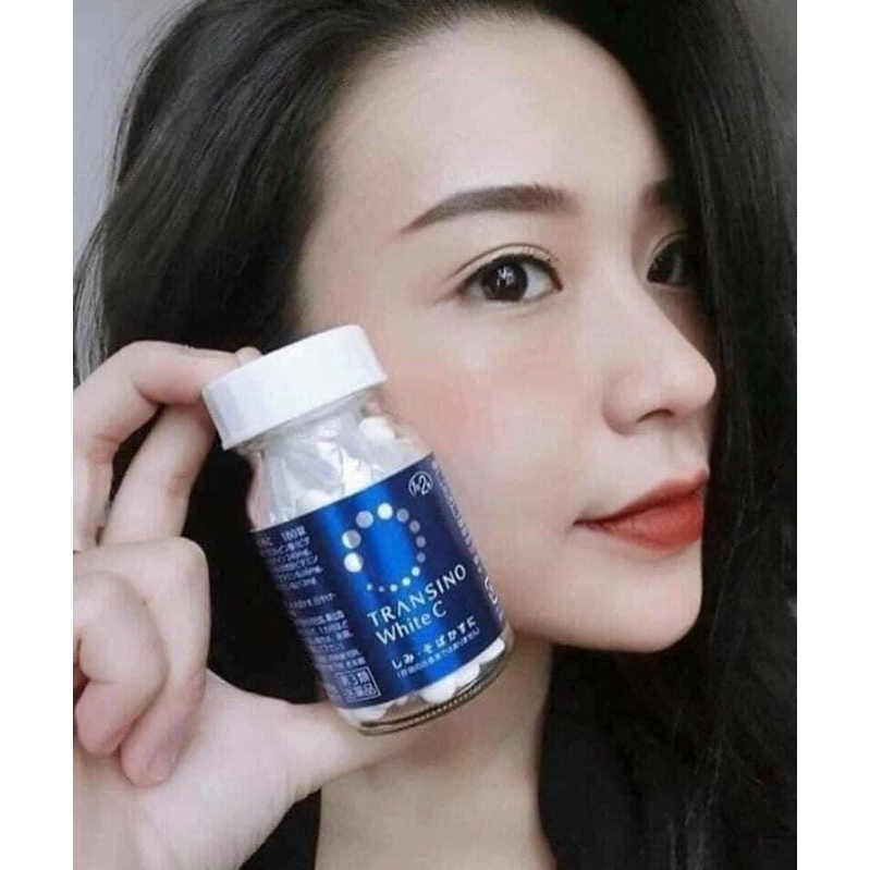 Viên Uống Hỗ Trợ Trắng Da Transino White C Clear - Nhật Bản