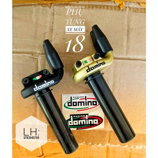 CÙM TĂNG TỐC DOMINO 2 DÂY GA TRÊN THÔNG DỤNG LẮP NHƯ ZIN CHO CÁC DÒNG XE ( HONDA/YAMAHA/SUZUKI/SYM ) CÓ BÁN SÌ GIÁ TỐT