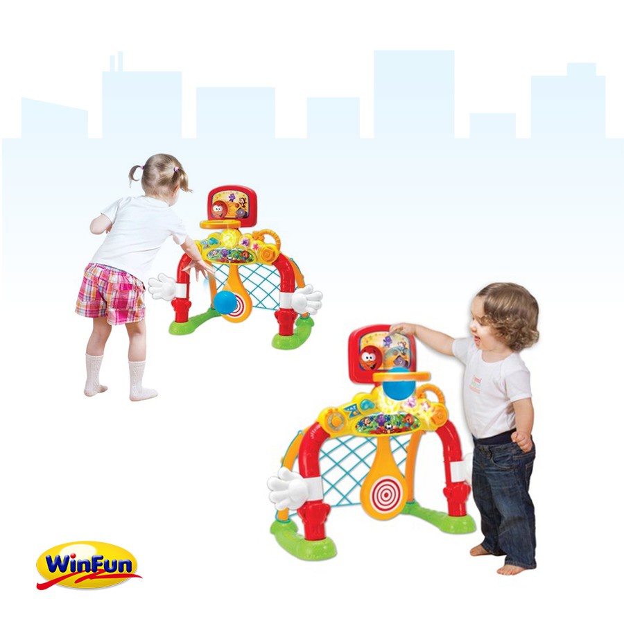 Bộ đồ chơi Cầu môn 4 trong 1 Winfun 6001