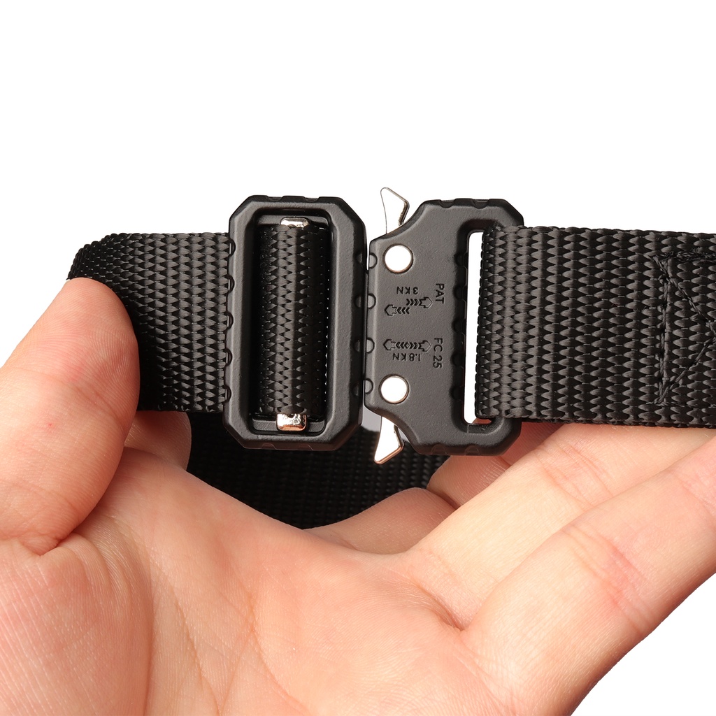 Vòng Cổ Nylon Khóa Kim Loại Cho Chó K9