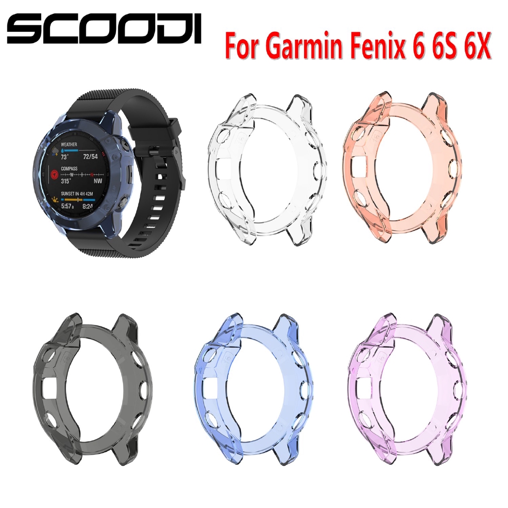 Ốp Bảo Vệ Bằng Tpu Siêu Mỏng Cho Đồng Hồ Thông Minh Garmin Fenix 6x Fenix 6 s