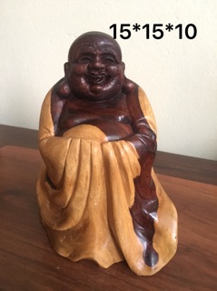 Thanh lý tượng di lặc gỗ trắc