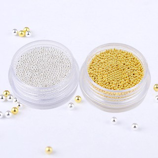 Hủ bi kim loại size nhỏ đính móng