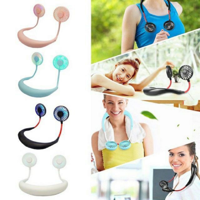 Quạt Đeo Cổ Mini Cổng USB Tiện Lợi | BigBuy360 - bigbuy360.vn