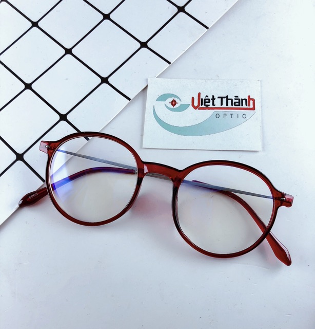 Kính ombre tròn mảnh kute kính nhỏ 2023 nhận làm cận viễn loạn theo yêu cầu OM07