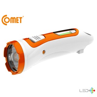 Đèn pin sạc LED Comet CRT453 (Trắng phối cam)