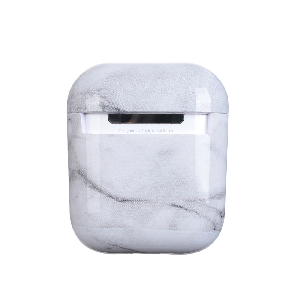 KRNY Marble Stone Pattern Protective Case Wireless Earphone Luxury Cover For Apple AirPods 1 2