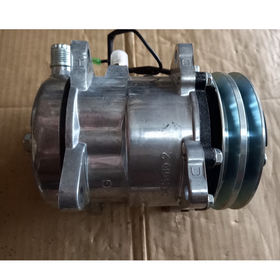Lốc điều hòa  Sanden 505 2A 12V hàng Trung Quốc