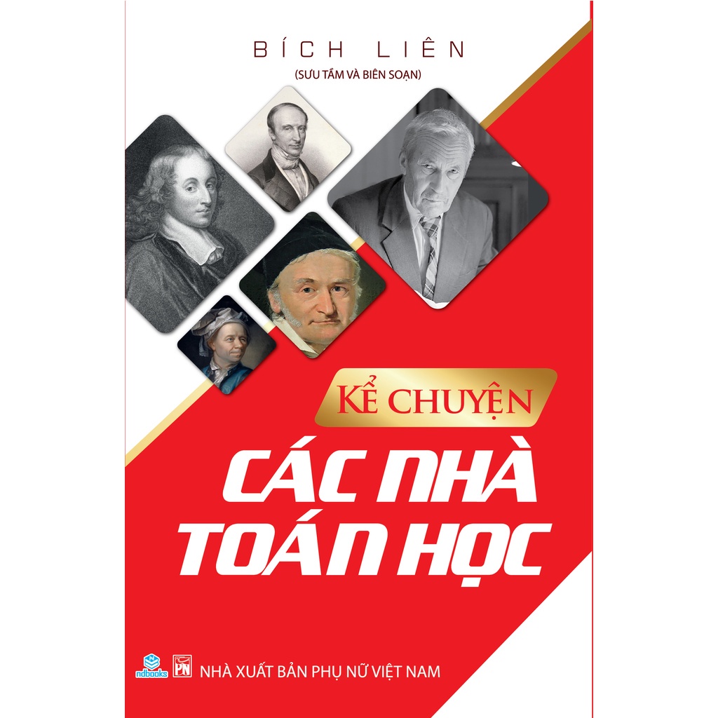 Sách Combo 4 cuốn Kể chuyện các nhà toán, lý, hóa, sinh học - ndbooks