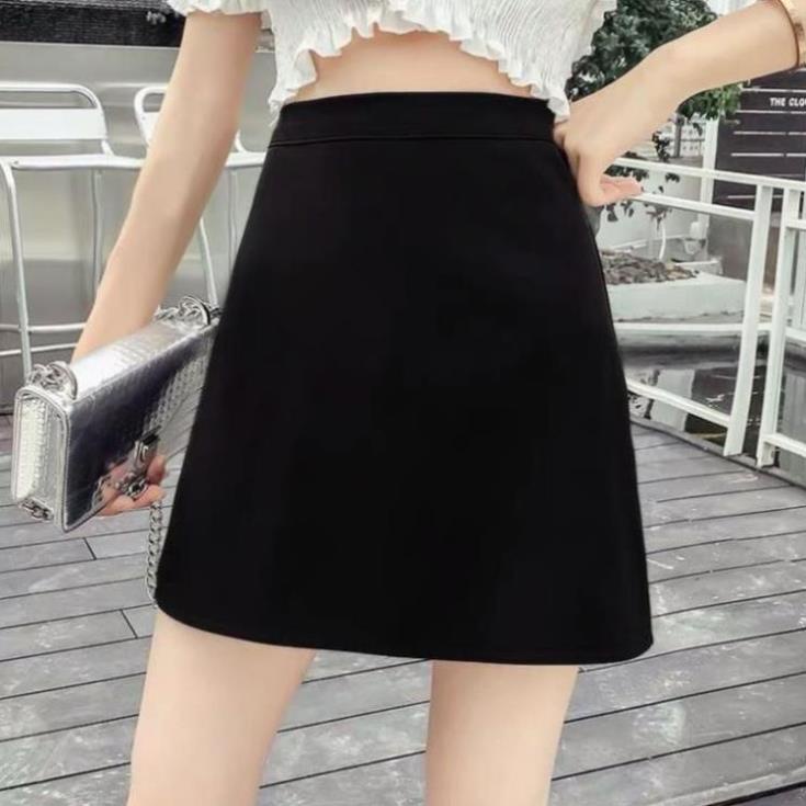 Chân Váy Chữ A, Chân Váy Nữ Ngắn Lưng Cao Túi Bên Hông Màu Đen Dễ Phối Đồ Thời Trang Cho Nữ.( Có Lót Quần ) | BigBuy360 - bigbuy360.vn