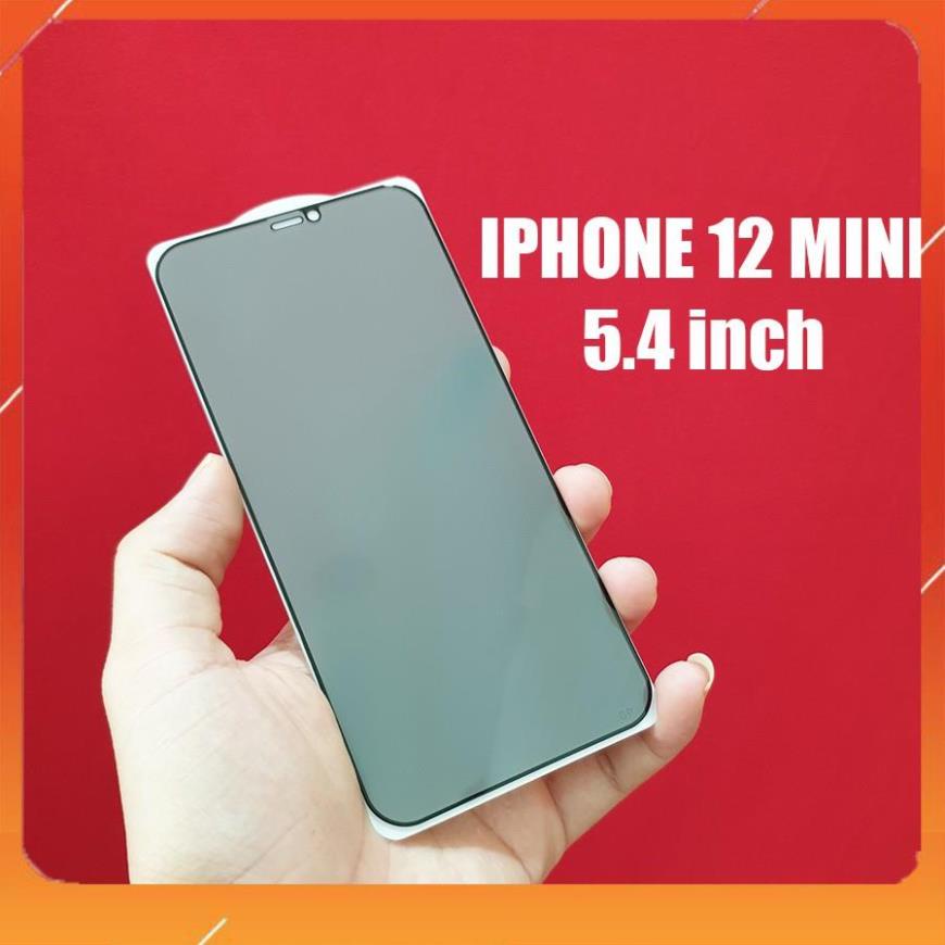 Xả kho- Kính cường lực chống nhìn trộm Iphone 12 Mini 5.4