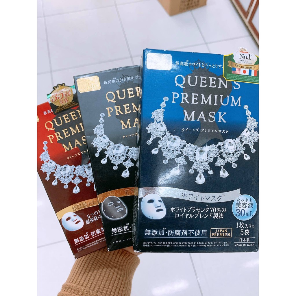 MẶT NẠ QUEEN PREMIUM MASK NHẬT BẢN
