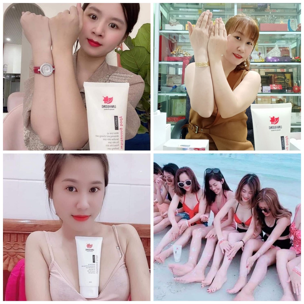 Kem Body trắng da, chống nắng