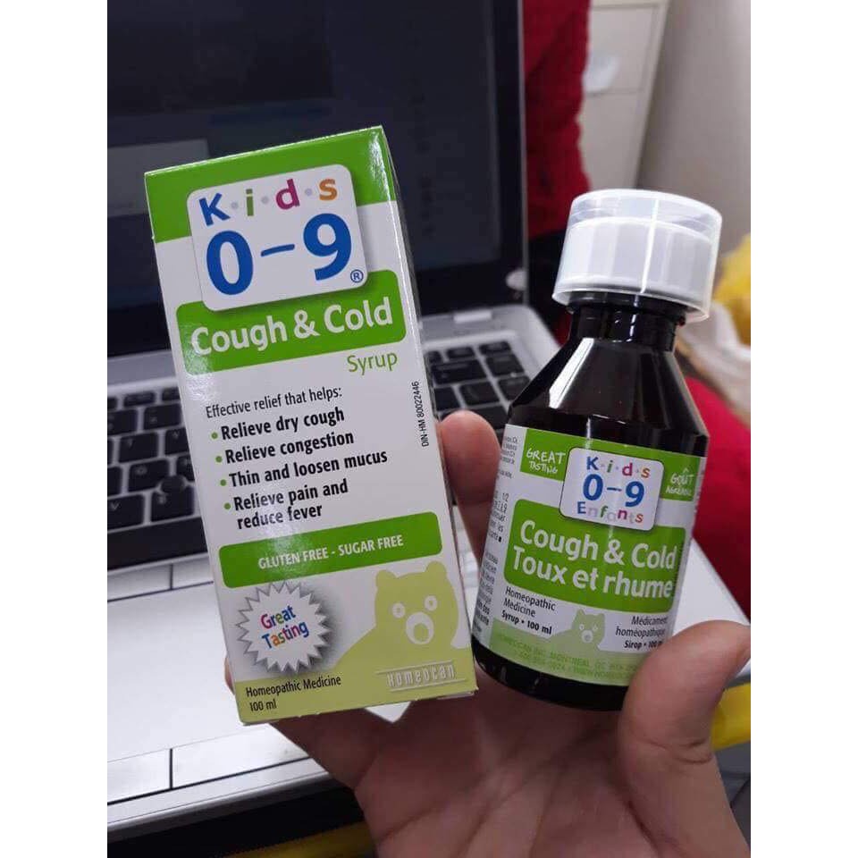 Siro ho Cough & Cold kids Enfant cho bé từ 0-9 tuổi