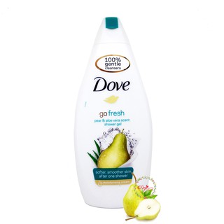 Sữa tắm dove go fresh pear & aloe vera scent shower gel 500ml